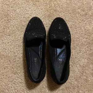 Black Suede Flat